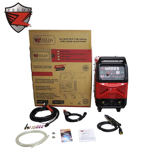315amp AC DC TIG Double Pulse Digital LCD Display 220V AC DC TIG Aluminum Welding Machine