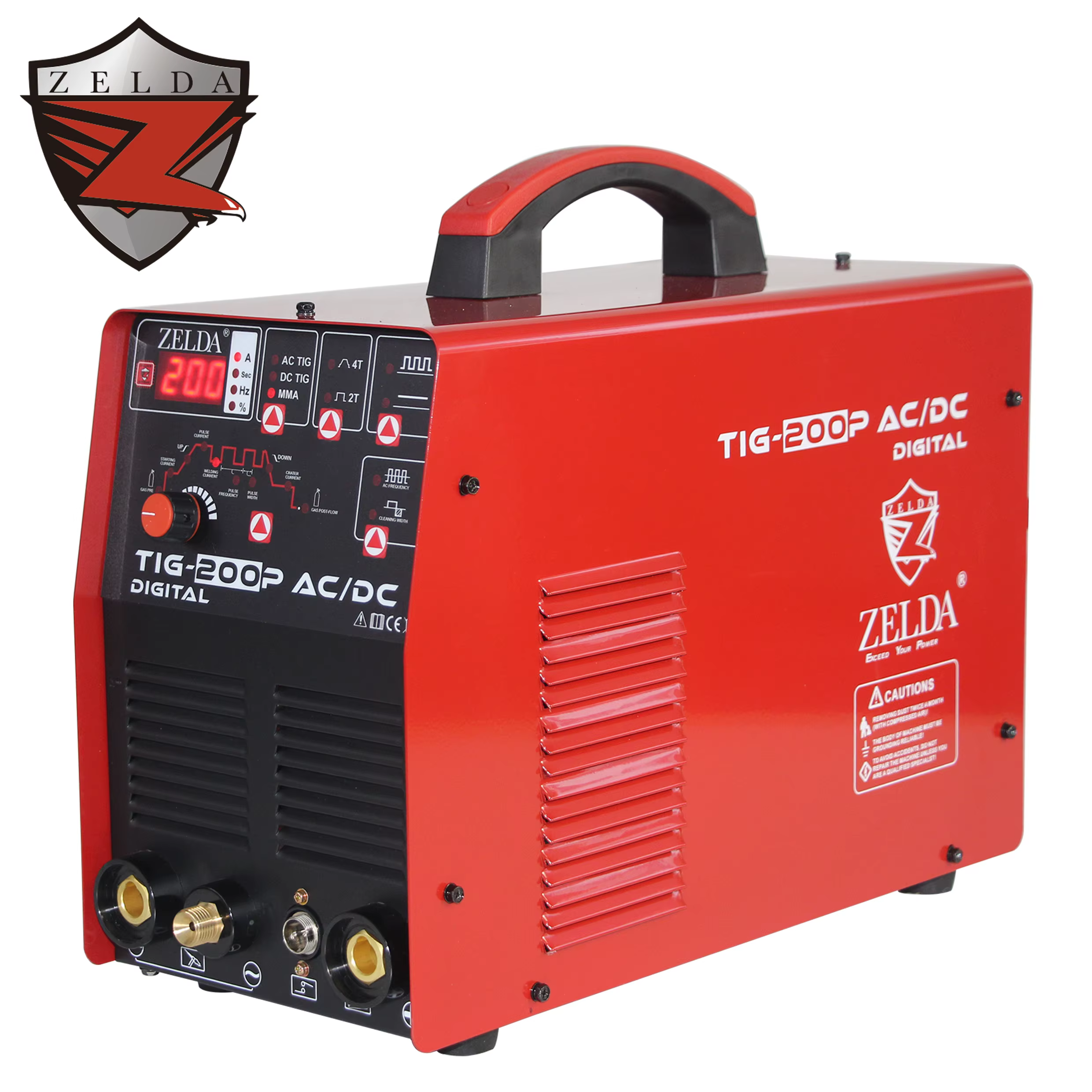 High Efficiency Easy Operate Digital TIG Aluminum Welding Machine AC DC
