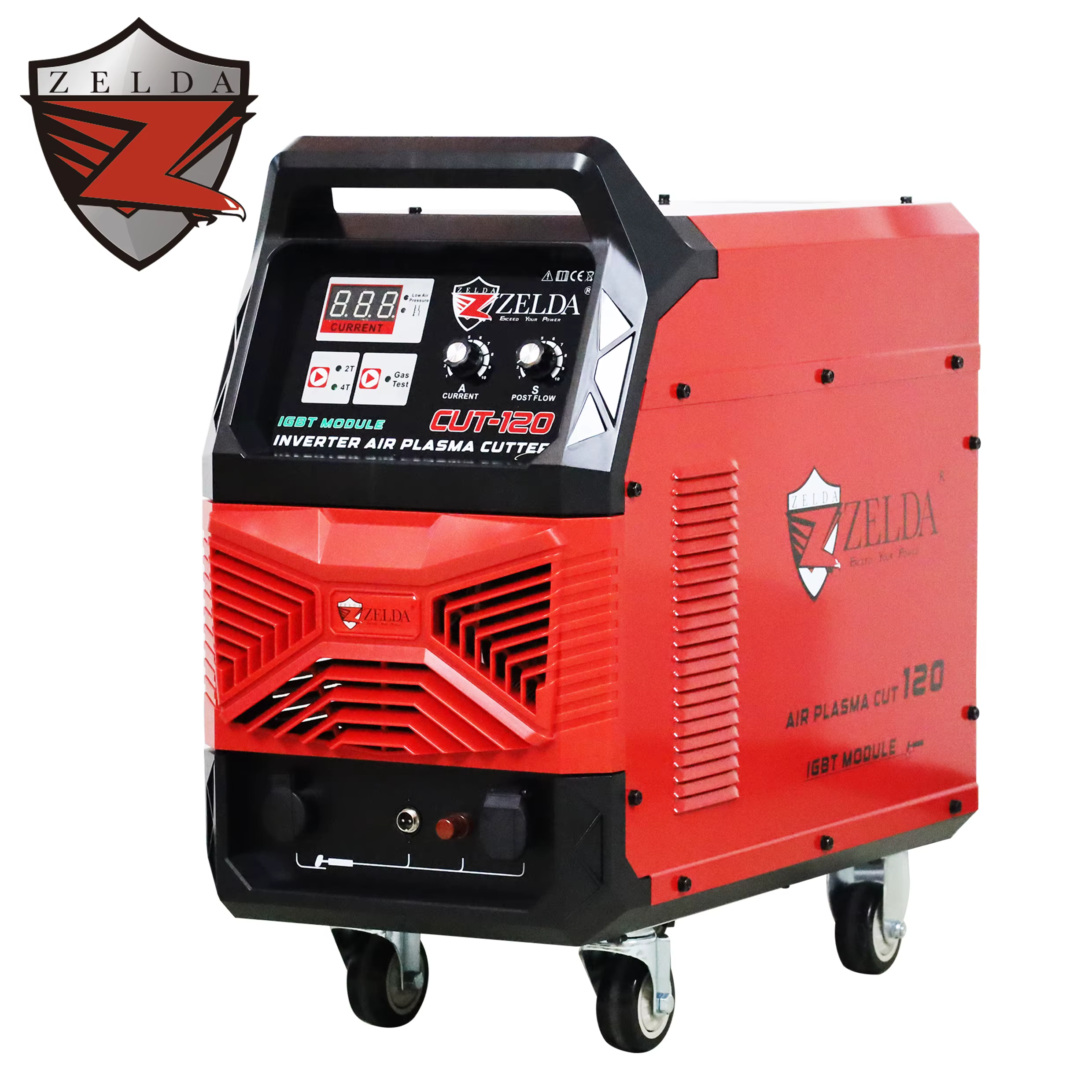 Inverter Air Plasma Arc Cutting Machine 120amp 380V for Max Cutting 55mm