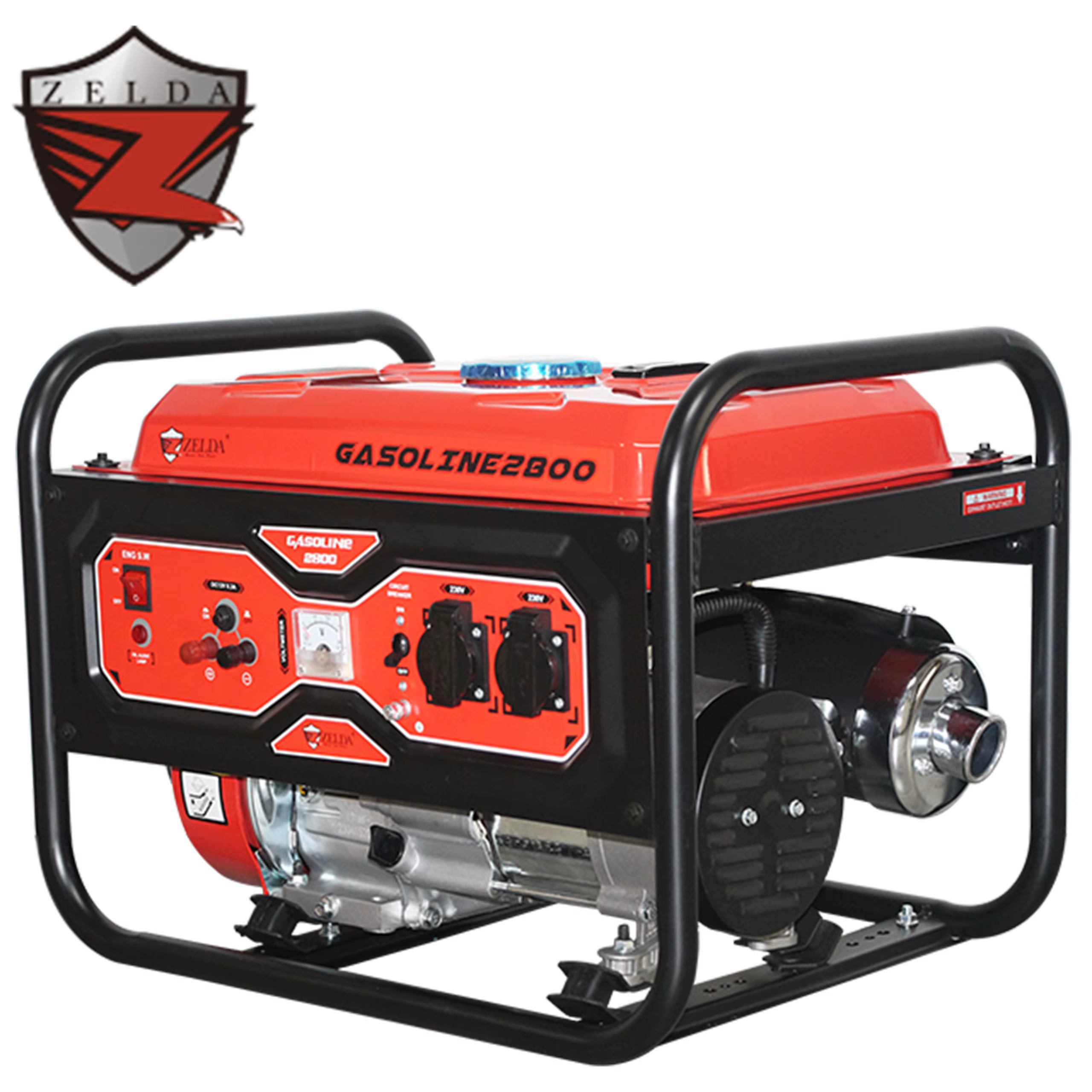 Zelda 2800 Inverter Gasoline  Generator Single Phase Ac Generator 2.8kw Gasoline Generator