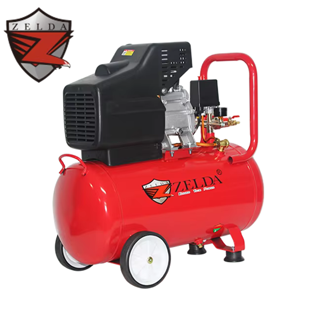 Zelda 1200W New 8 Bar 115Psi Air Pressure 50L Direct Driven Air Compressor