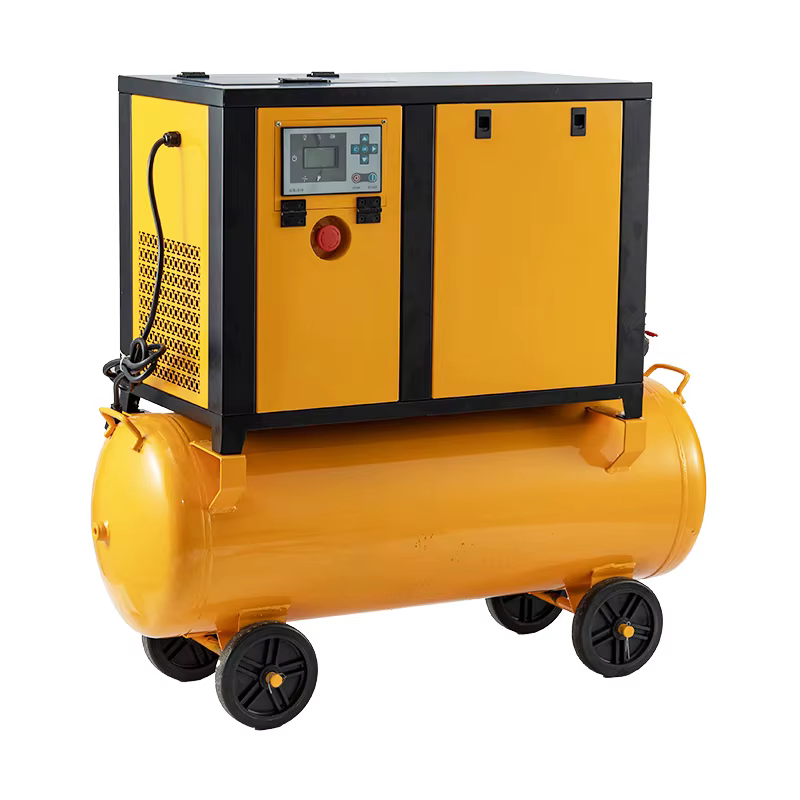 Compresseur Silencieux High Efficiency Slient 3Kw Screw Type Air Compressor for Industrial