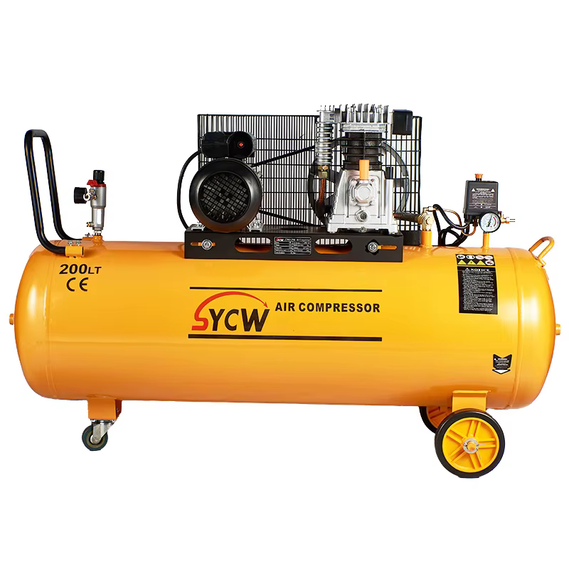 Maquina Compresor De Aire Smooth Operation Silent Belt Drive Air-Compressor Machine for Painting