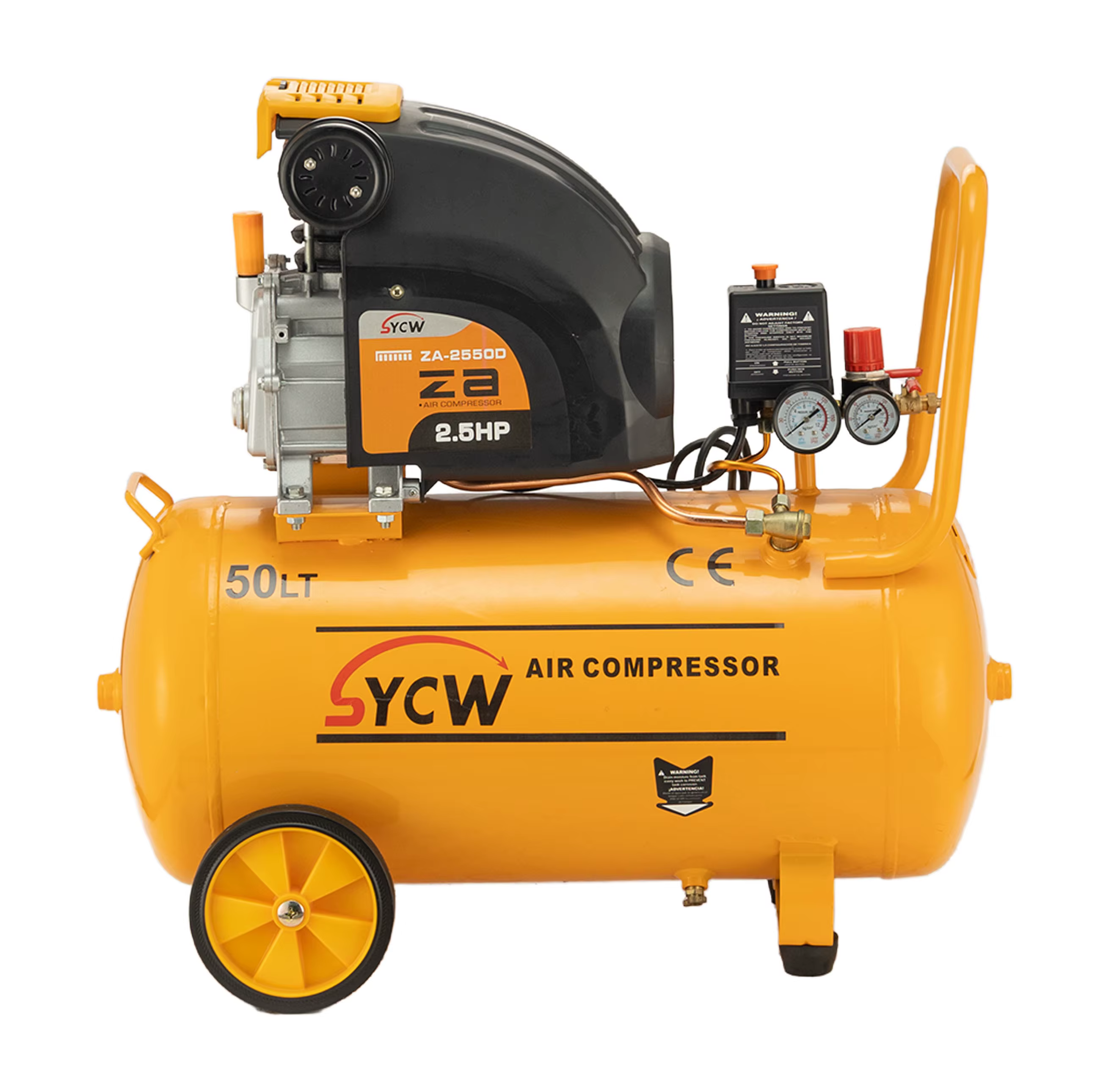 SHENYUAN  2.5HP 1.8KW Piston Small Air Compressor  Portable  Air Compressor Direct Drive Air Compressor ZA-2550D