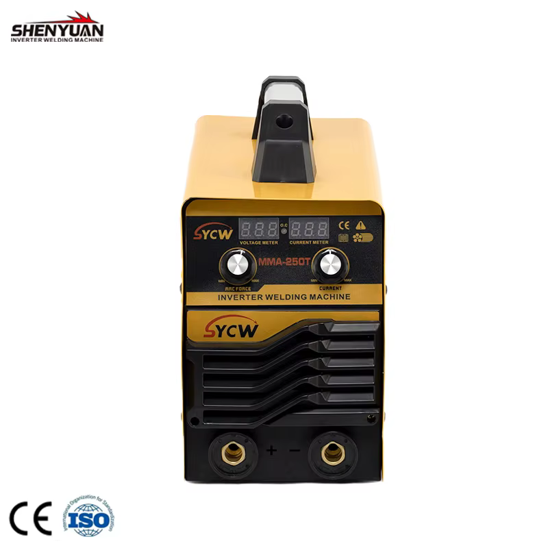 SHENYUAN 250A Portable IGBT Inverter Arc Welder (MMA-250T), Lightweight Manual Metal Arc Welding Machine On-Site Repair