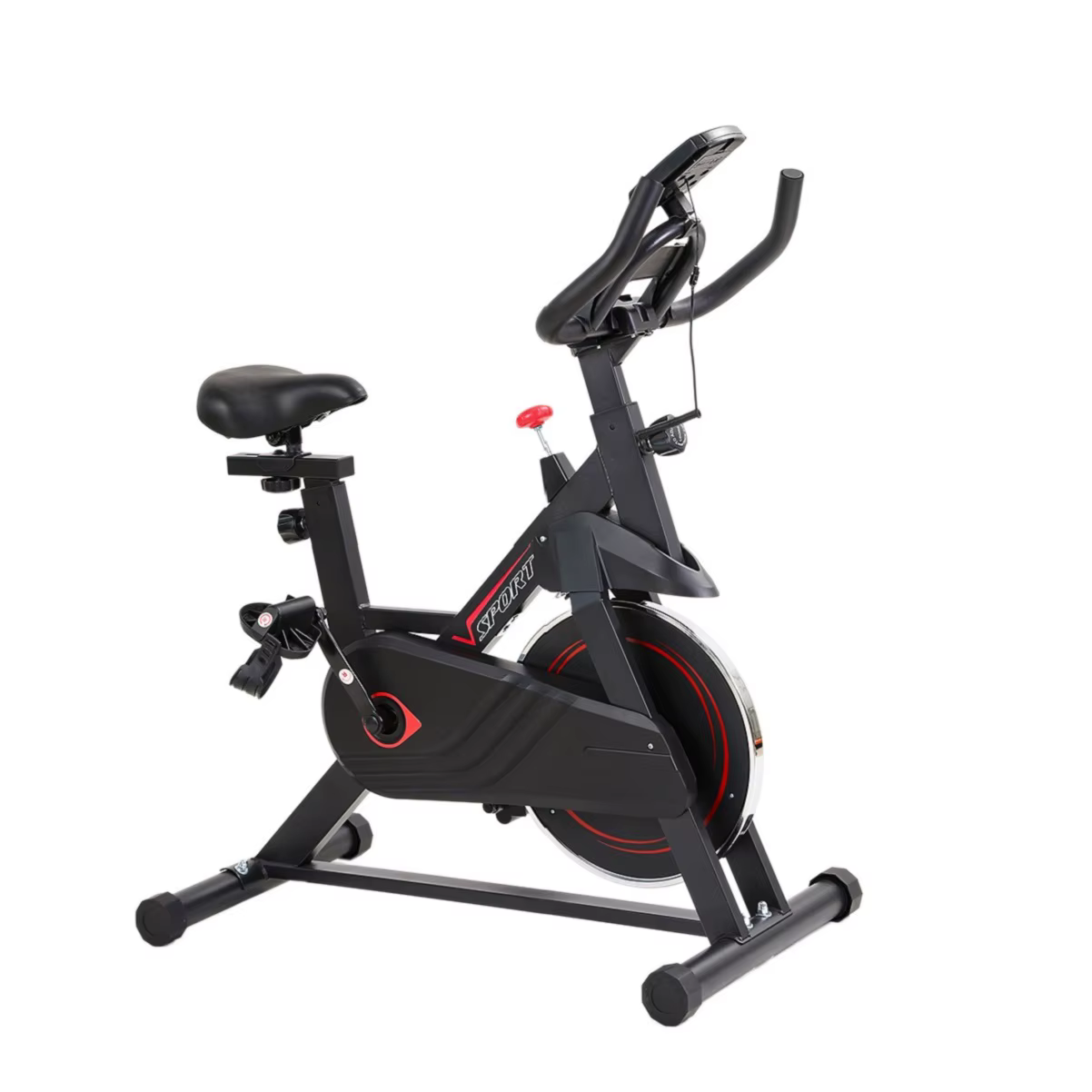 Custom Logo Indoor Gym Spin Exercise Bicycle Fitness Equipment Spinning Bikes With Monitor