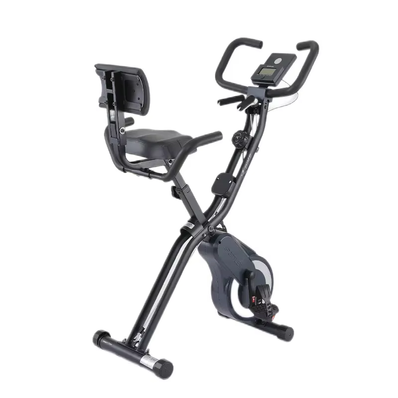 Factory Price Exercise Bike Stationary Cycle Office Magnetic Foldable Fitness Exercise Bike for Home Gym