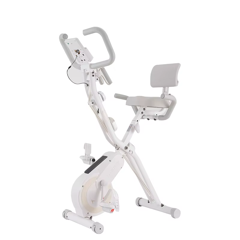 Factory Price Magnetic Resistance Exercise Bike Folding Cardio Training Stationary Exercise Bike at Home