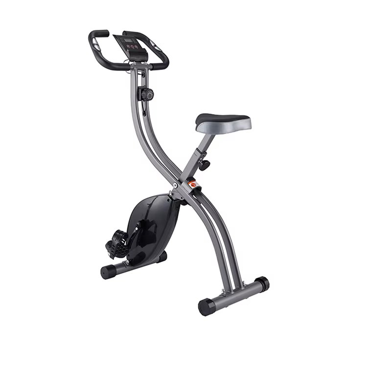 Premium Quality Indoor Folding Exercise Bike Home Gym Fitness Magnetic Cycling Exercise Bike
