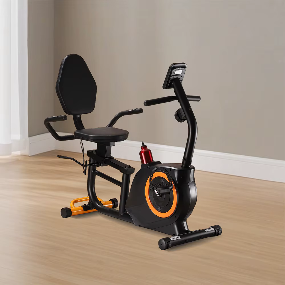 Factory Sale Luxury Recumbent Exercise Bike for Body Building Indoor Bicycle Fitness Magnetic Bike