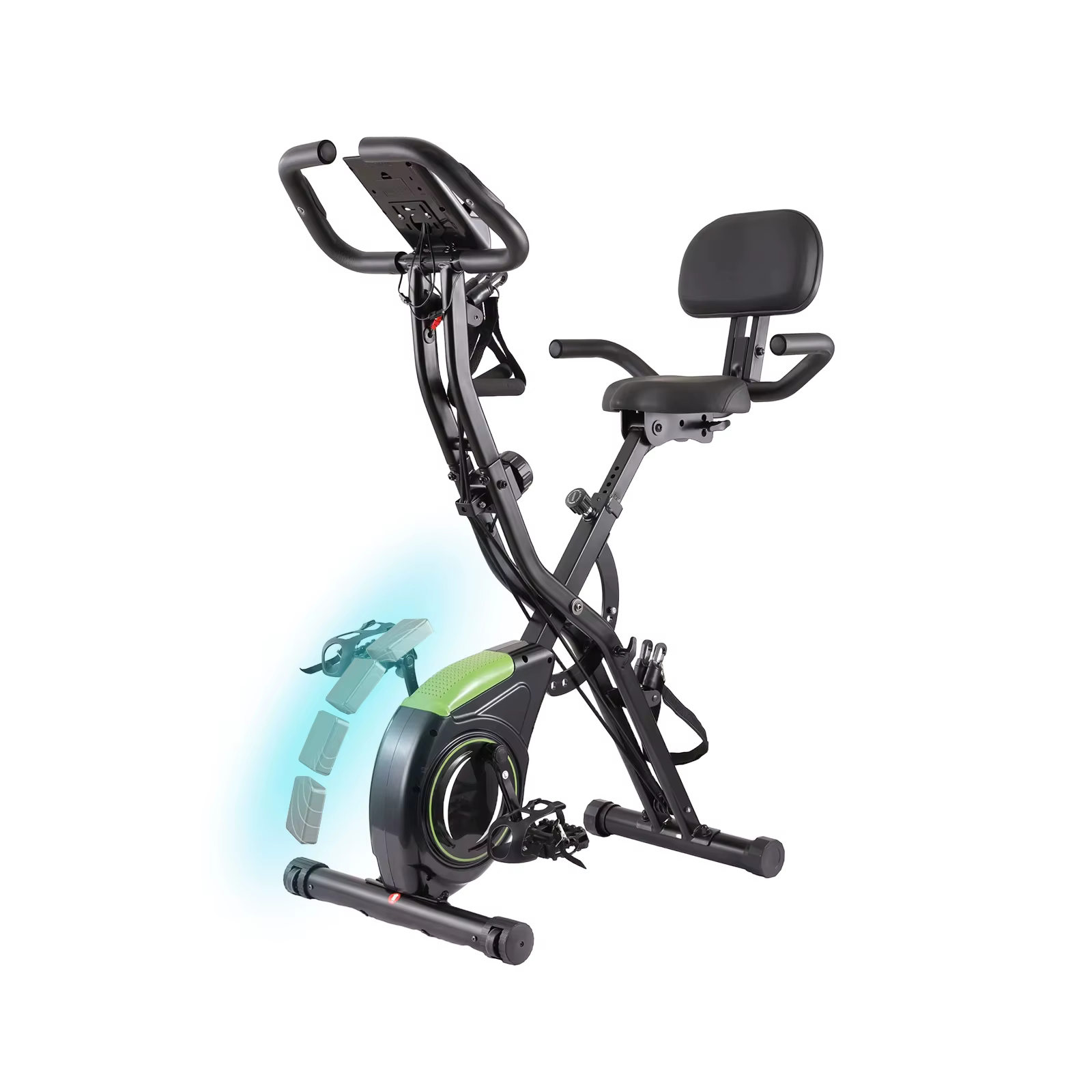 New Arrival X-Bike Indoor Home Stationary Exercise Bike Folding Magnetic Fitness Cardio Training Exercise Bikes