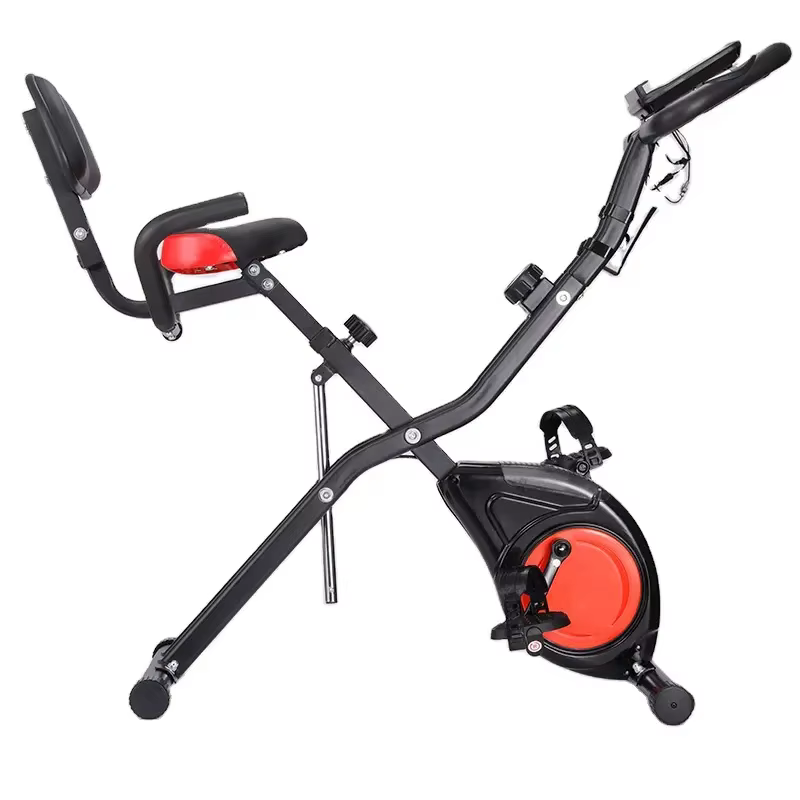 Manufacturer Wholesale Foldable Spinning Bike Home Magnetron Pedal Indoor Stationary Bike