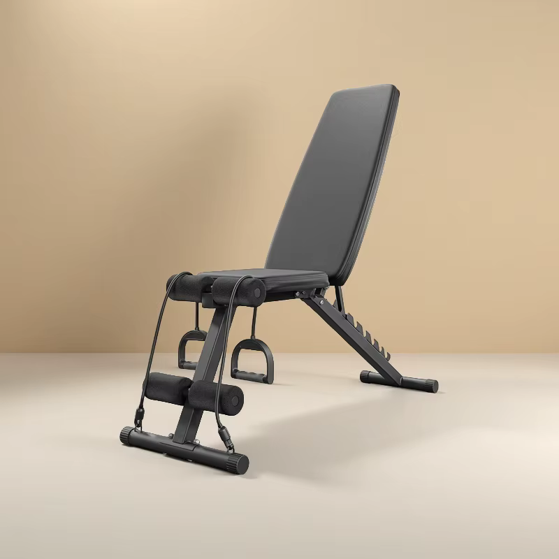 Folding Bench Strength Training Full-Body Adjustable Fitness Gym Workout Incline-Decline Weight Bench