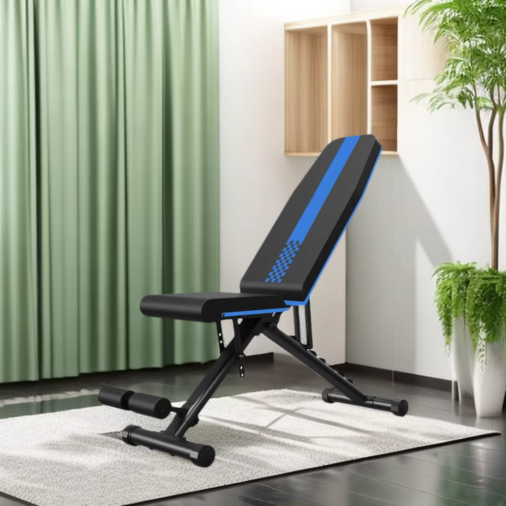 Factory Sale Adjustable Workout Benches Strength Training Folding Incline Decline Exercise Weight Bench