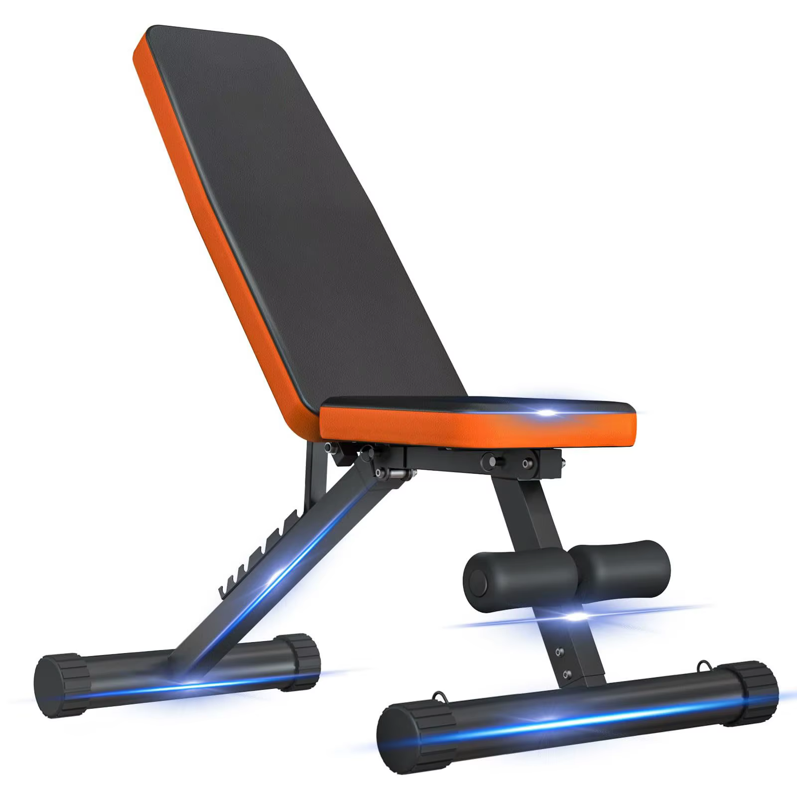 Bodybuilding Exercise Bench Dumbbell Weight Workout Easy to Assemble Folding Adjustable Workout Benches