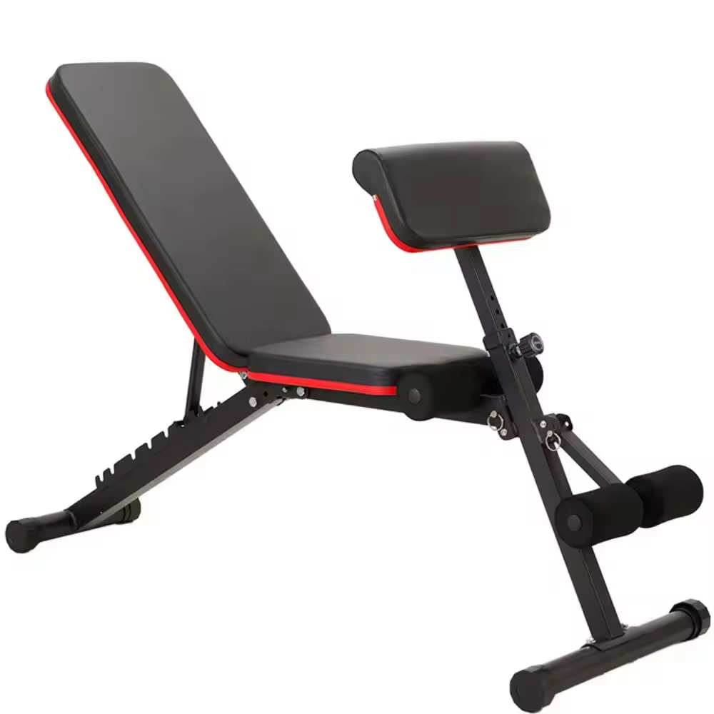 China Supplier Exercise Bench Bodybuilding Collapsible Home Gym Workout Sit up Bench