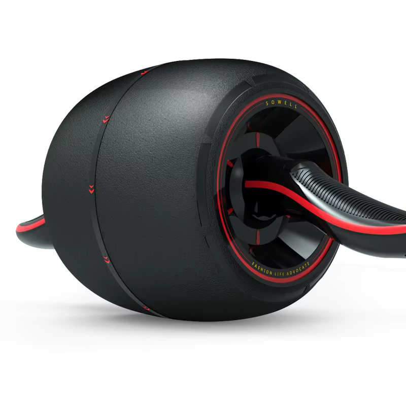 Multi-Functional Ab Wheel Roller Non-Slip Fitness Gym Exercise  Automatic Rebound Function Abdominal Wheel Roller