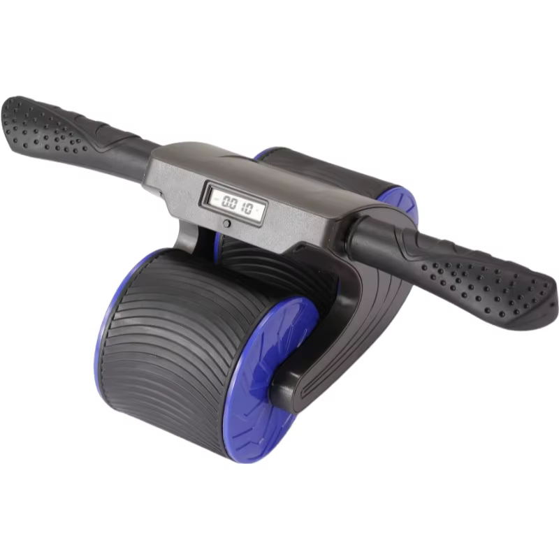 Factory Wholesale Exercise Core Sports AB Wheel Roller Double Blue AbRoller Wheel for Abdominal