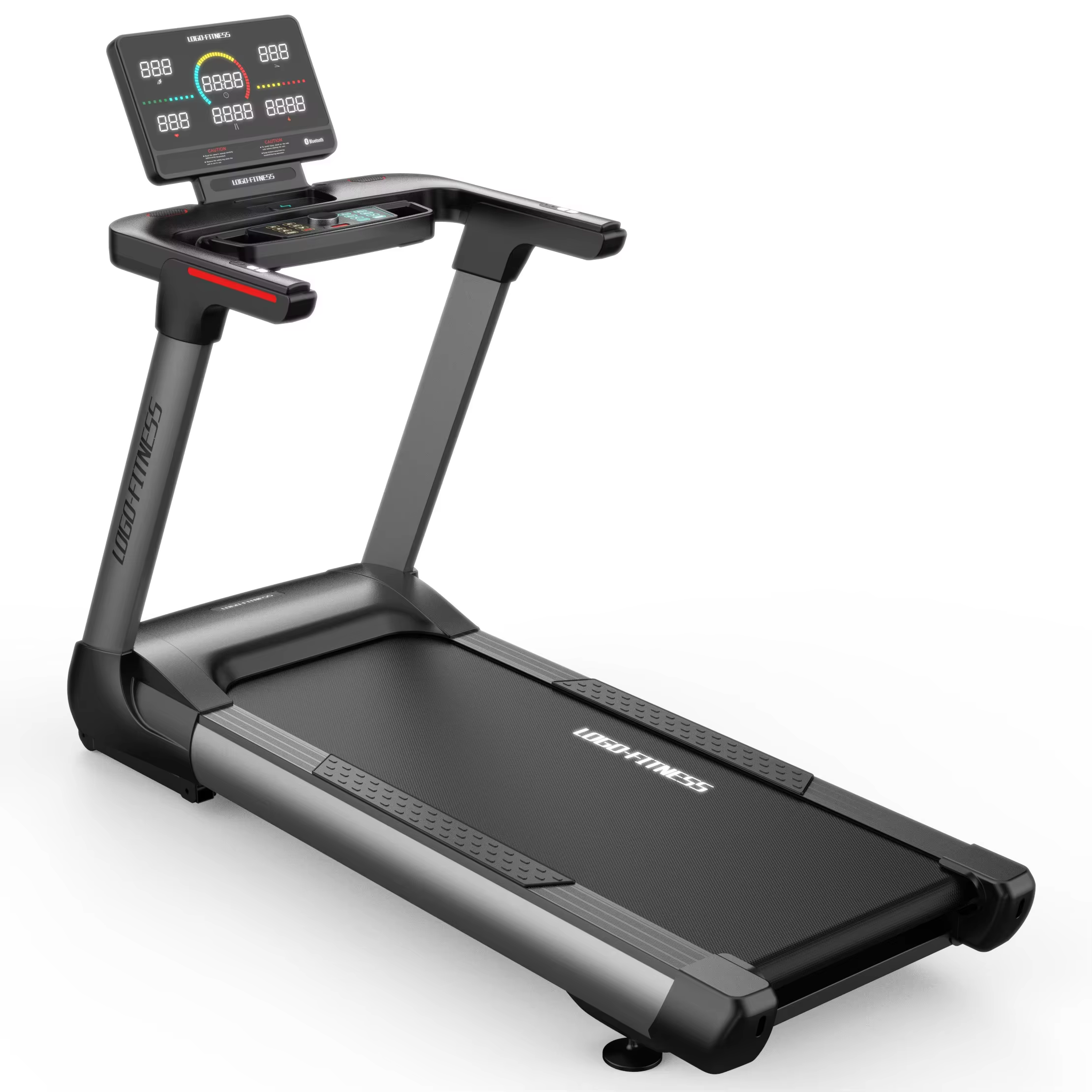 Gymbopro Treadmill Machine Gym Electric Treadmill Electric Auto Incline with Led Screen for Gym