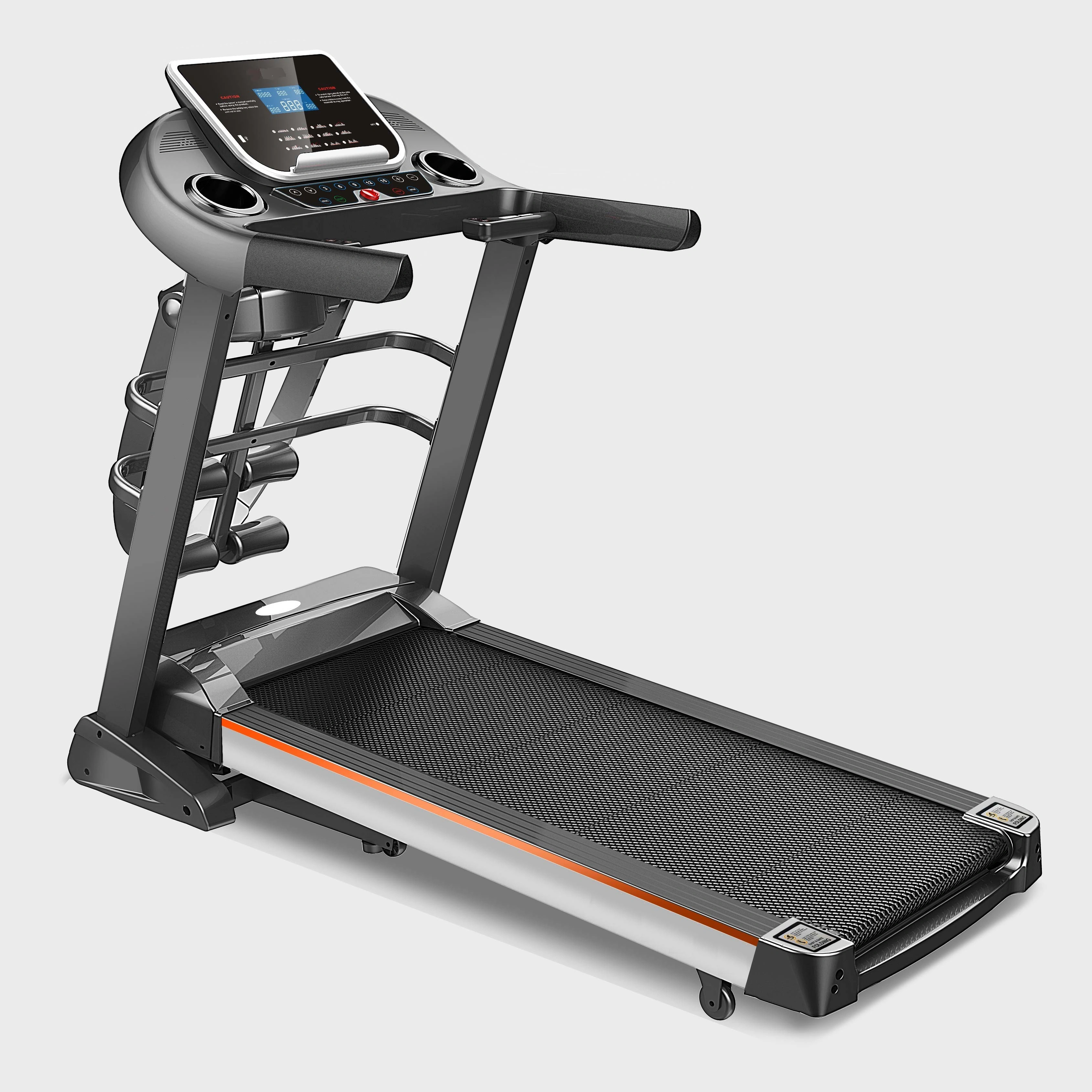Gymbopro Foldable Treadmill Electric Professional Treadmill Auto Incline with Massager Belt