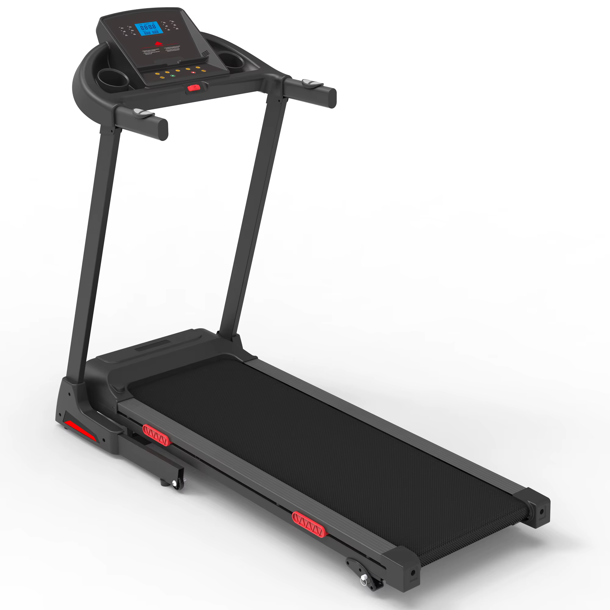 Shock Absorption Enhanced Stability Electric Treadmill Incline Treadmill Machine for Home