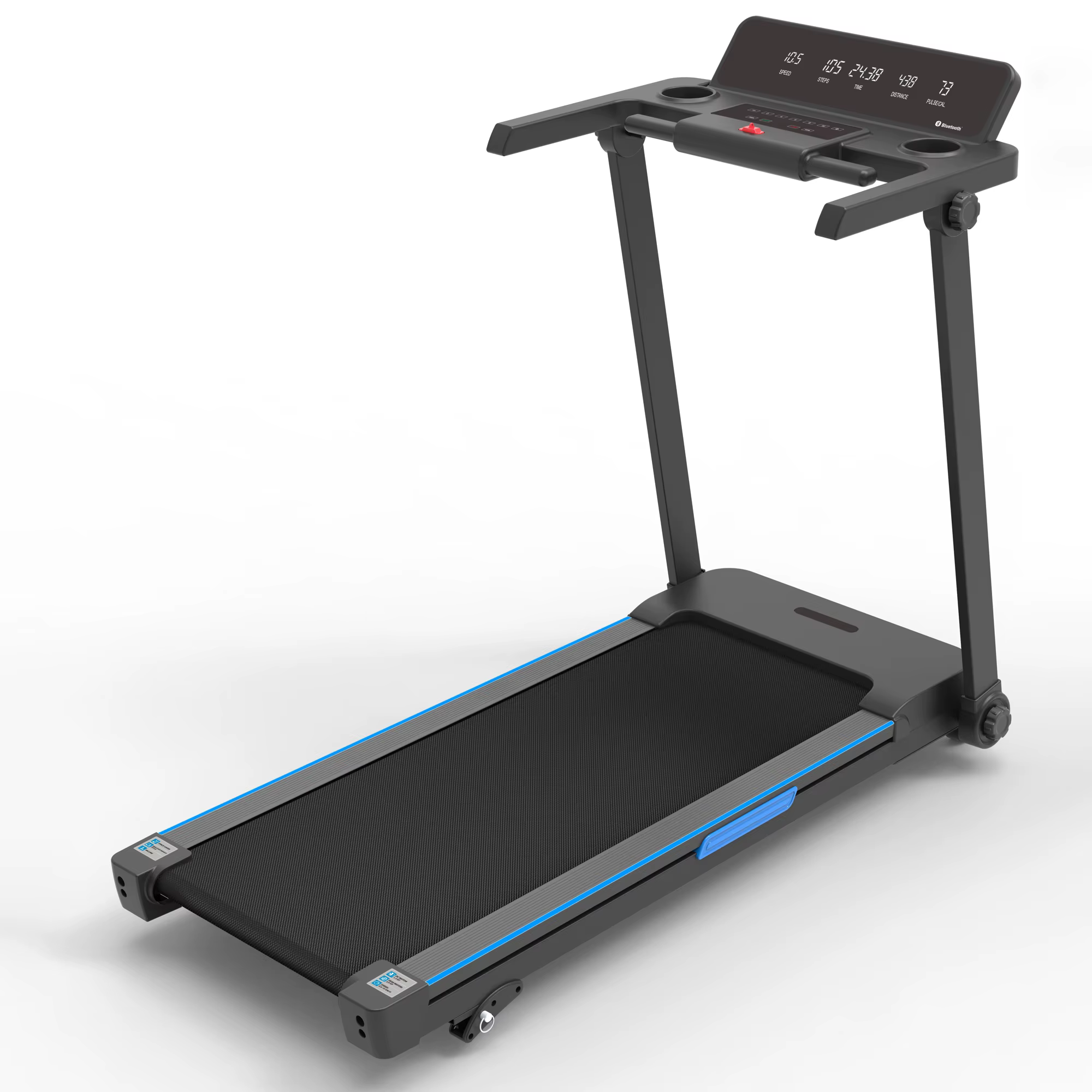 High-quality Cushioning Foldable Running Machine Professional Fitness Running Machine with Incline