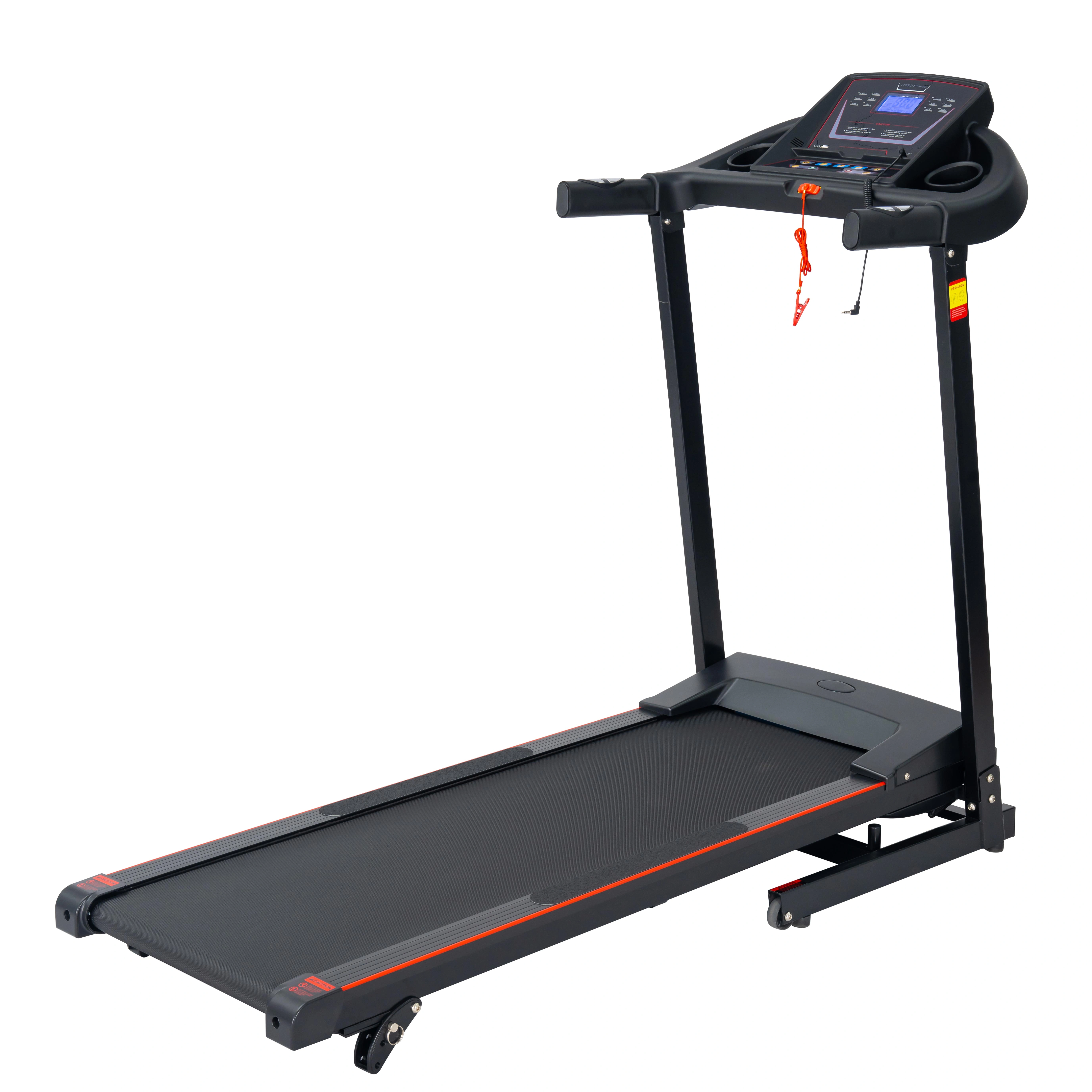 Gymbopro Treadmill Machine Electric Portable Folding Treadmill Foldable with Incline