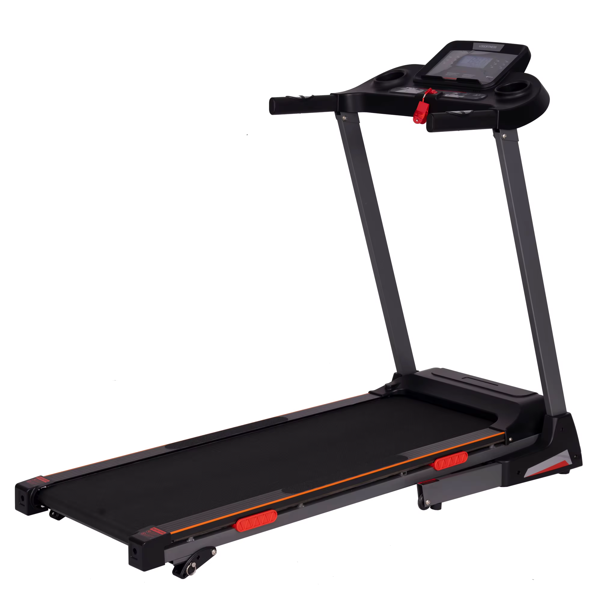 Gymbopro Indoor Multifunction Treadmill Folding Treadmill Electric Incline for Home