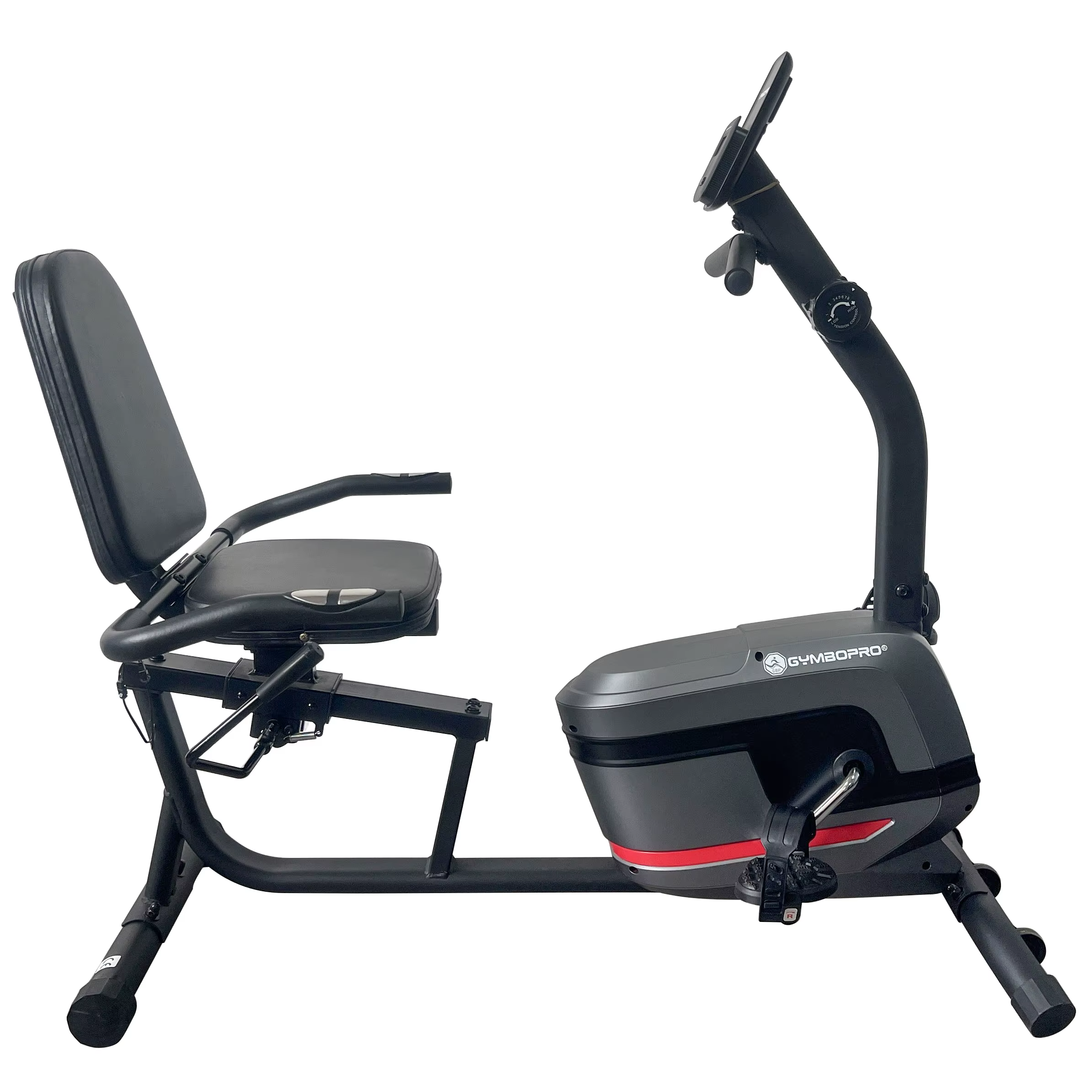 Gymbopro Multi-resistance Level with Backrest Indoor Sport Magnetic Exercise Bike
