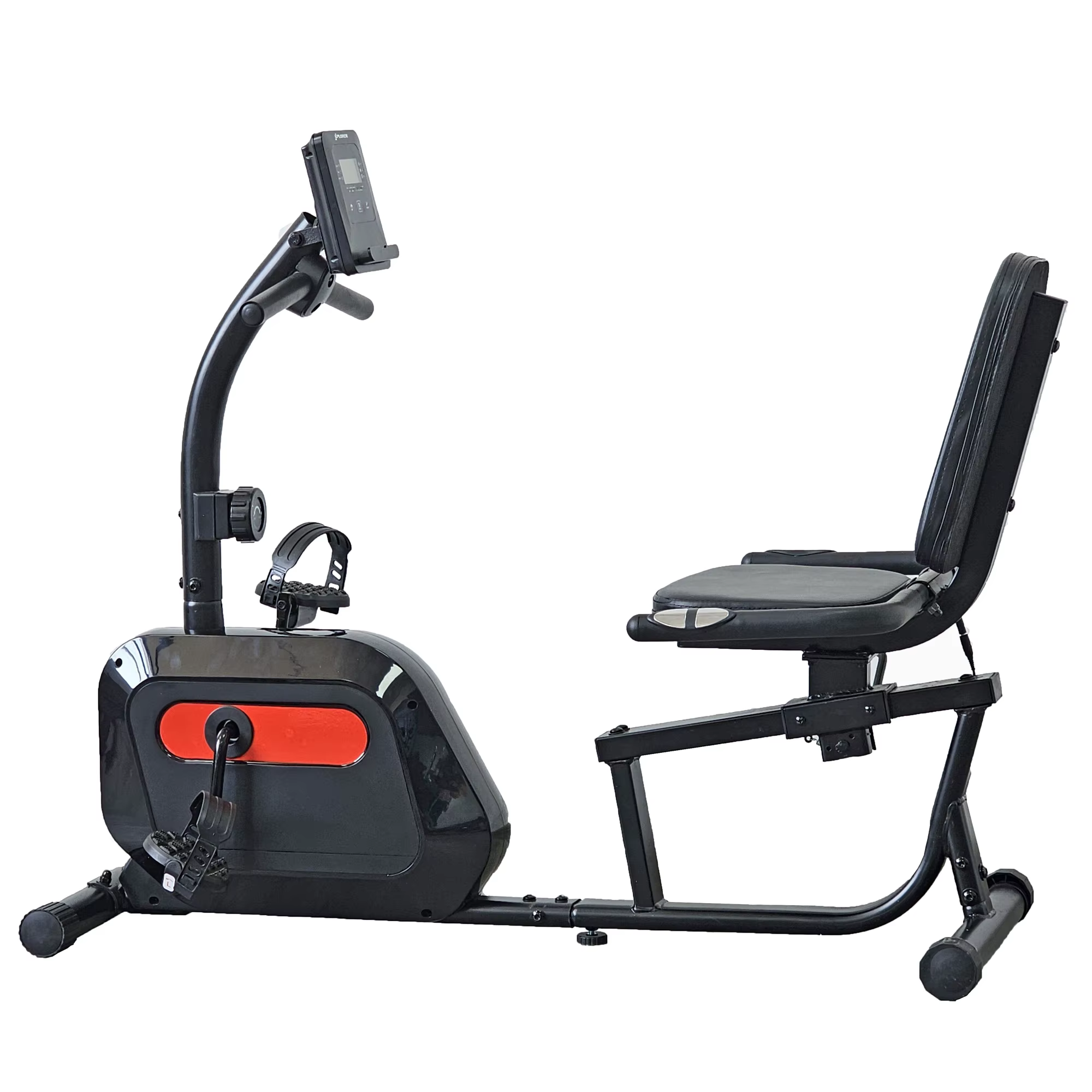 Gymbopro Wholesale Horizontal Exercise Bike Exercise Bike for Home Gym with Adjustable Seat