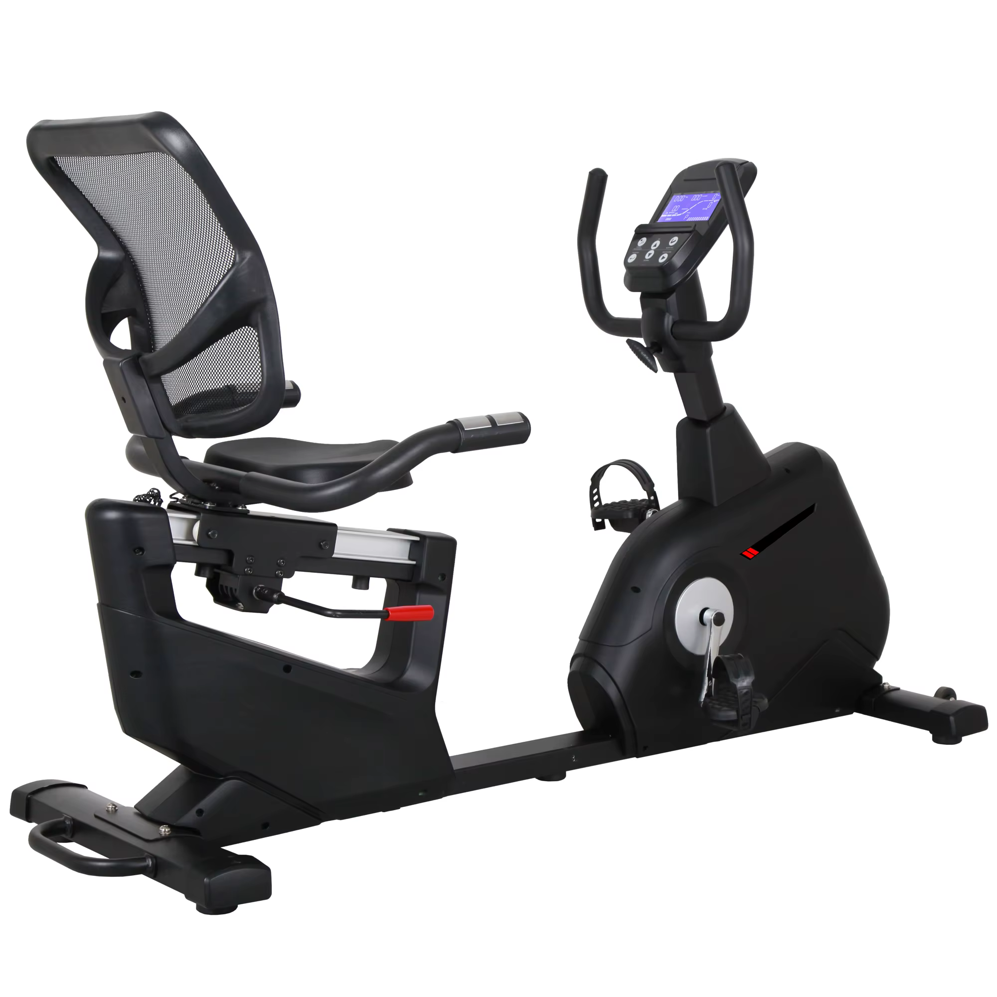 Gymbopro Professional Reclining Exercise Bike Rehabilitation Exercise Bike with Adjustable Seat