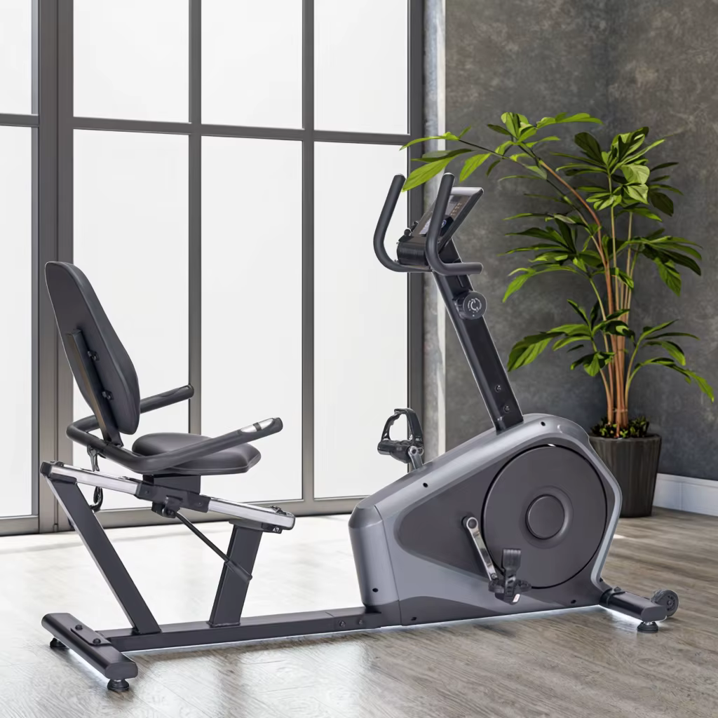 Gymbopro Adjustable Indoor Cycle Exercise Bike with Heart Rate Detection Gym Bicycle Spinning