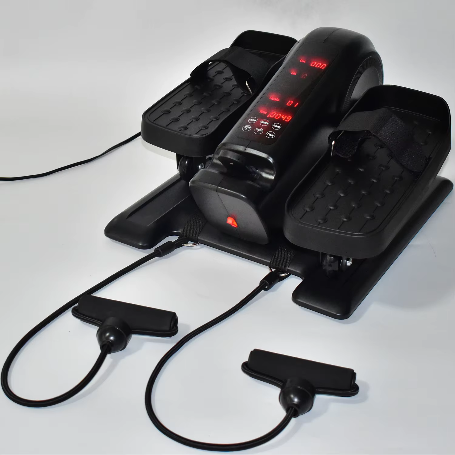 with Elastic Band Silent Mini Under Desk Elliptical Magnetic Small Elliptical for Home