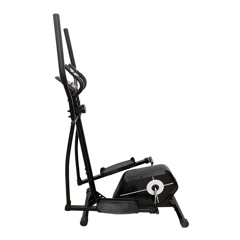 Home Upright Magnetic 8 Level of Magnetic Resistance by Manual With LCD Screen Elliptical Machine