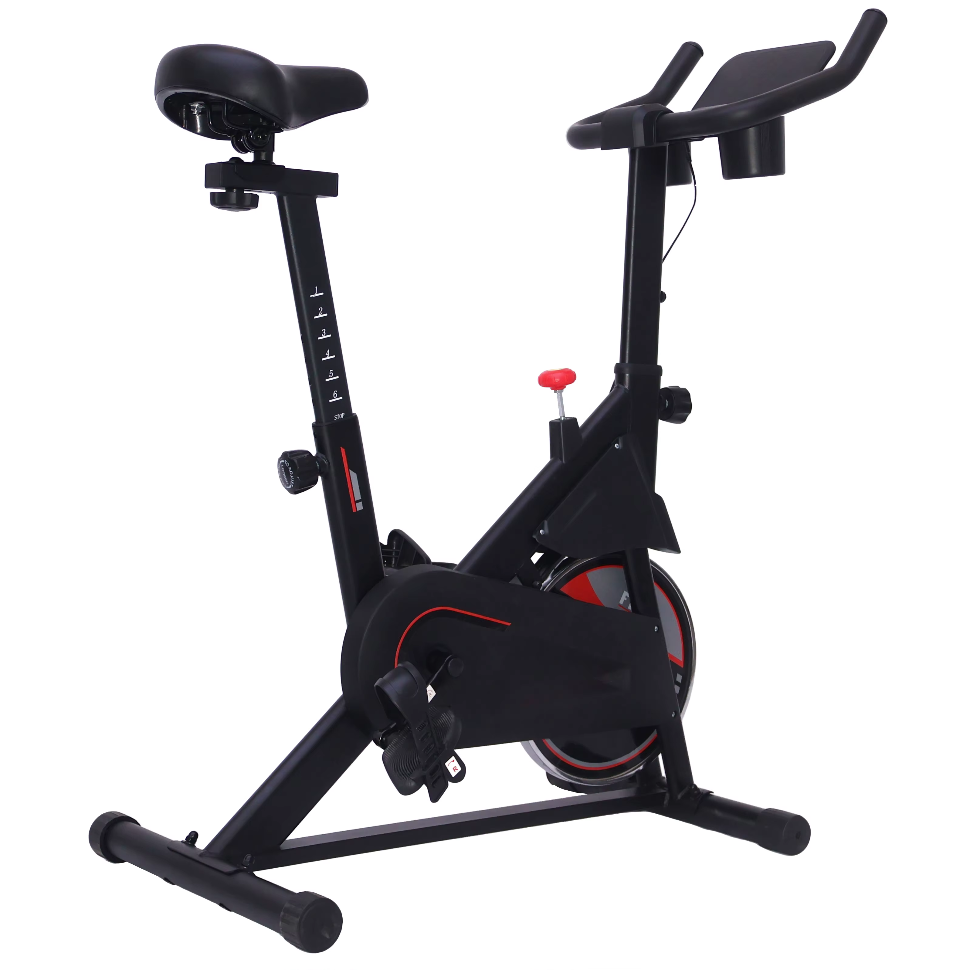 Gymbopro Indoor Riding Spinning Bikes Spinning Exercise Bike with Height Adjustment