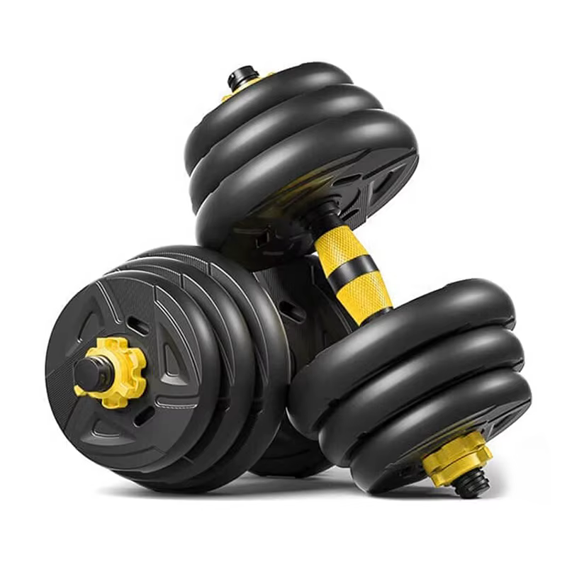 Gymbosports Adjustable Dumbbell Sets  Multifunctional Dumbbell Kettlebell Sets Barbell Weight Set Gym Weights Dumbbells