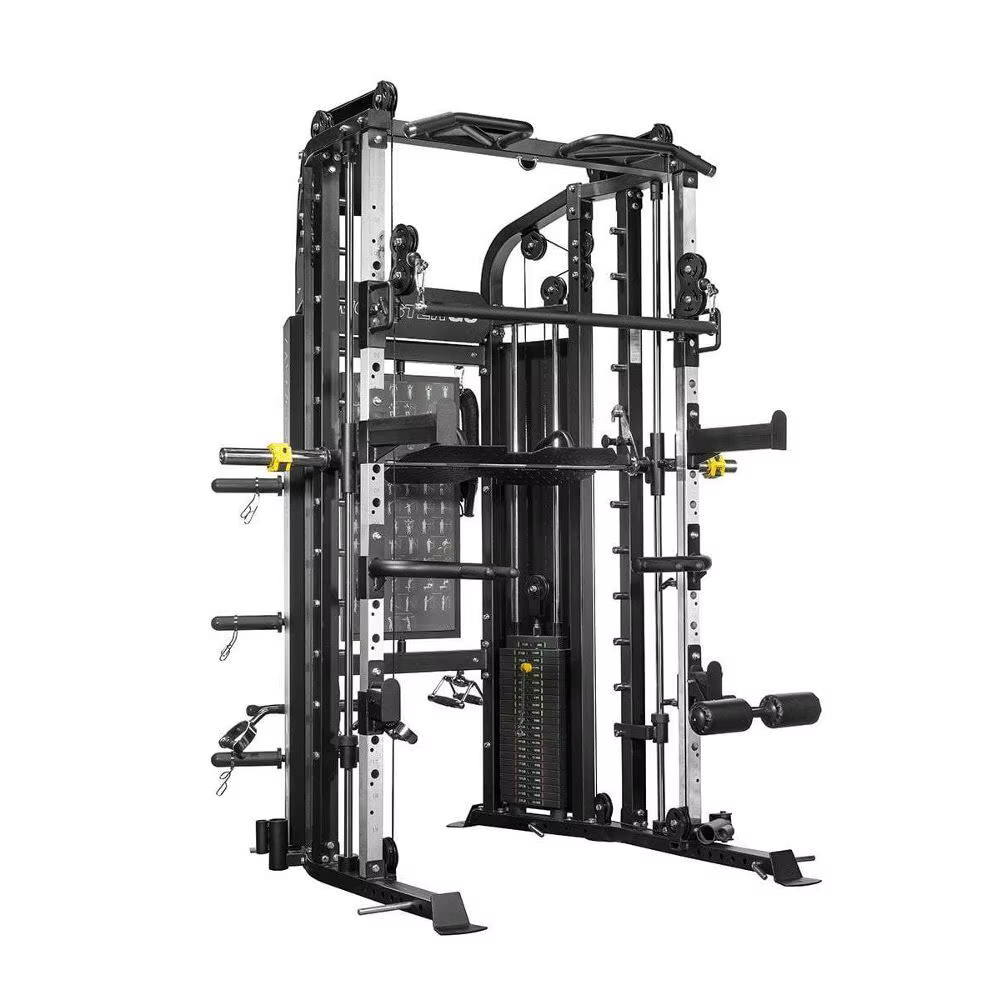 Xinrui Best Price 3 in 1 Multi-functional Smith Machine with 80kg*2 Weight Stack