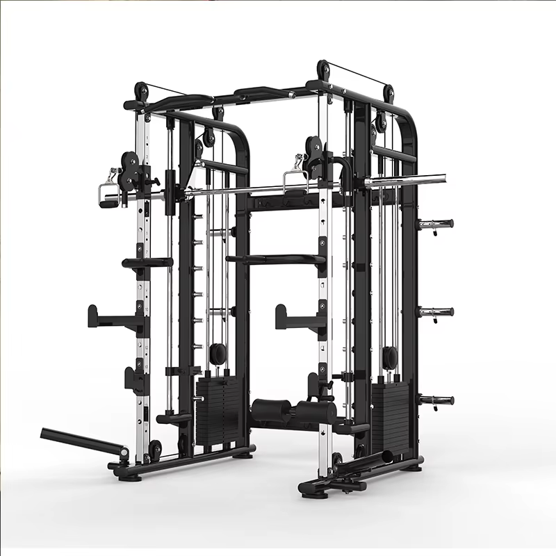 Multi-Function Power Rack Fitness Equipment Plate Loaded Smith Machine Premium Multi-Functional Gym Equipment