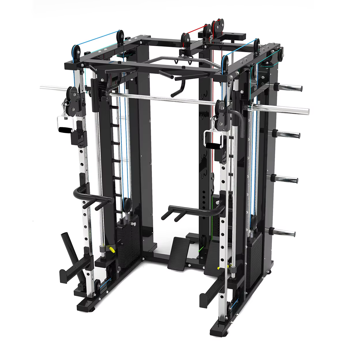 Best Quality Unisex Multi-Functional Trainer Smith Machine Home Gym Fitness Equipment Steel Exercise Equipment for Home Use