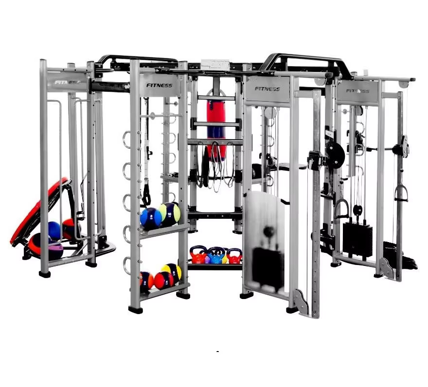 Bodybuilding Indoor Gym with Fitness Equipment Multi Gate Synrgy 360 Multi Standing /station Equipment