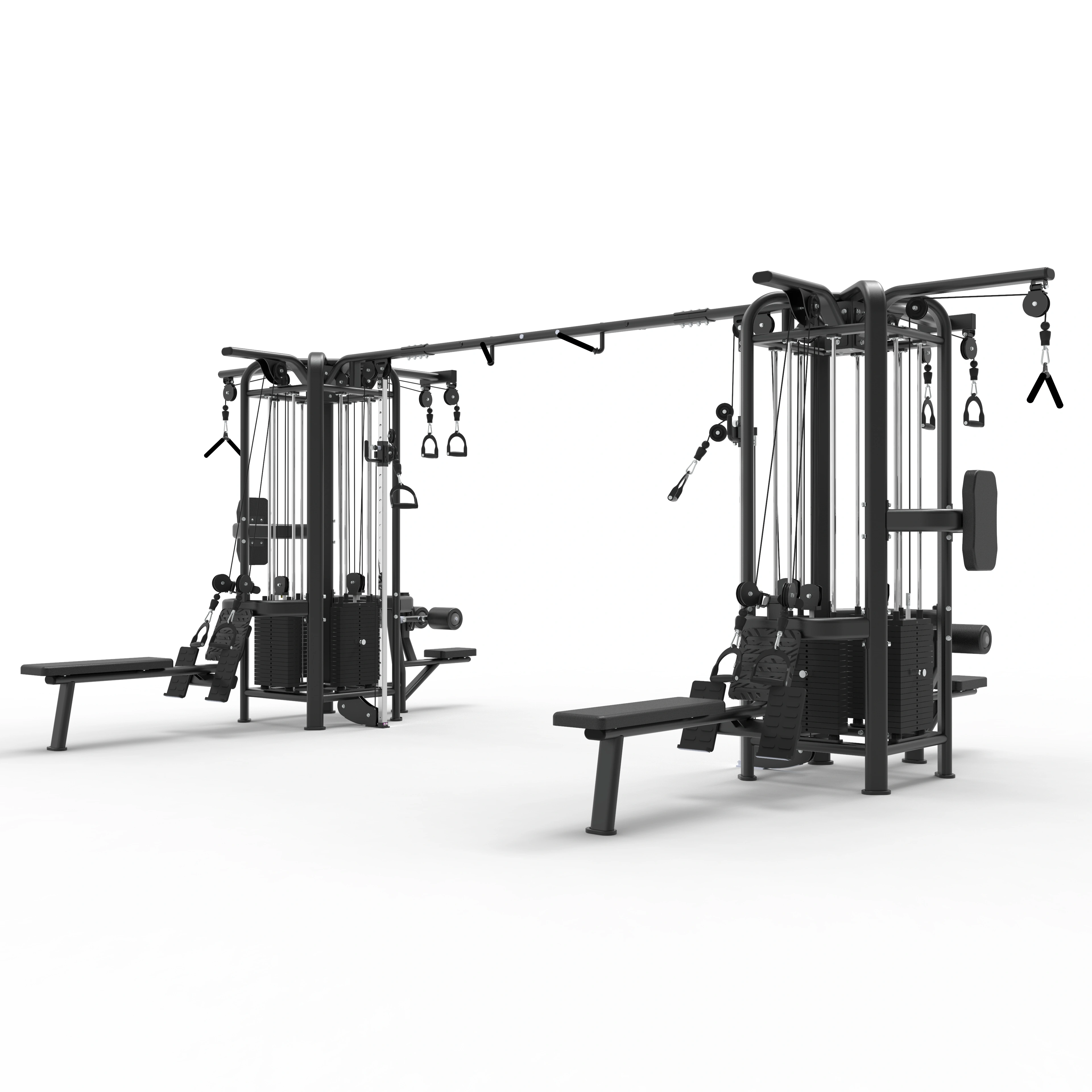 Xinrui Commercial Use Gym Equipment Multi Jungle Cable Machine 8 Station