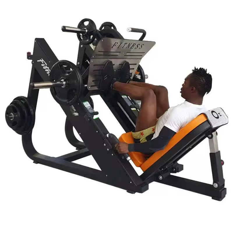 XINRUI Commercial Gym Fitness Equipment Vertical Leg Press Machine Model XC839 Steel Tube Durable Max User Weight 200kg