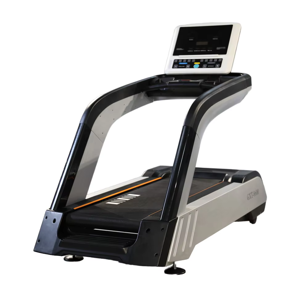Commercial Portable Flat Treadmill Gym Use Motorized Walking Machine LCD LED Sports Fitness Running Electric Type