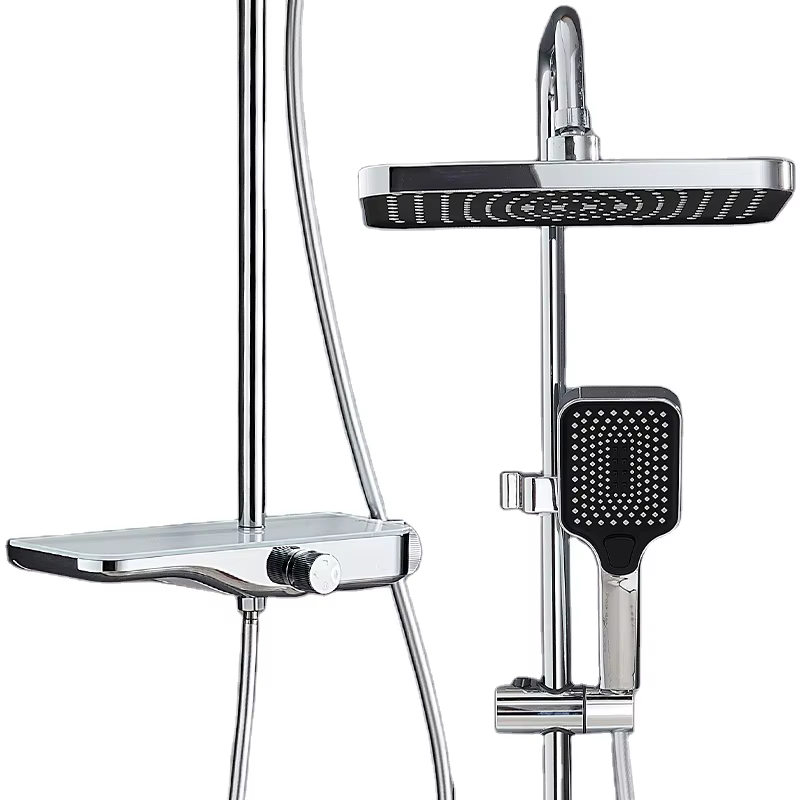 Oem Brass Faucet Ceiling Rain & Gift Bathroom Mixer Tap With Bath Shower Sets