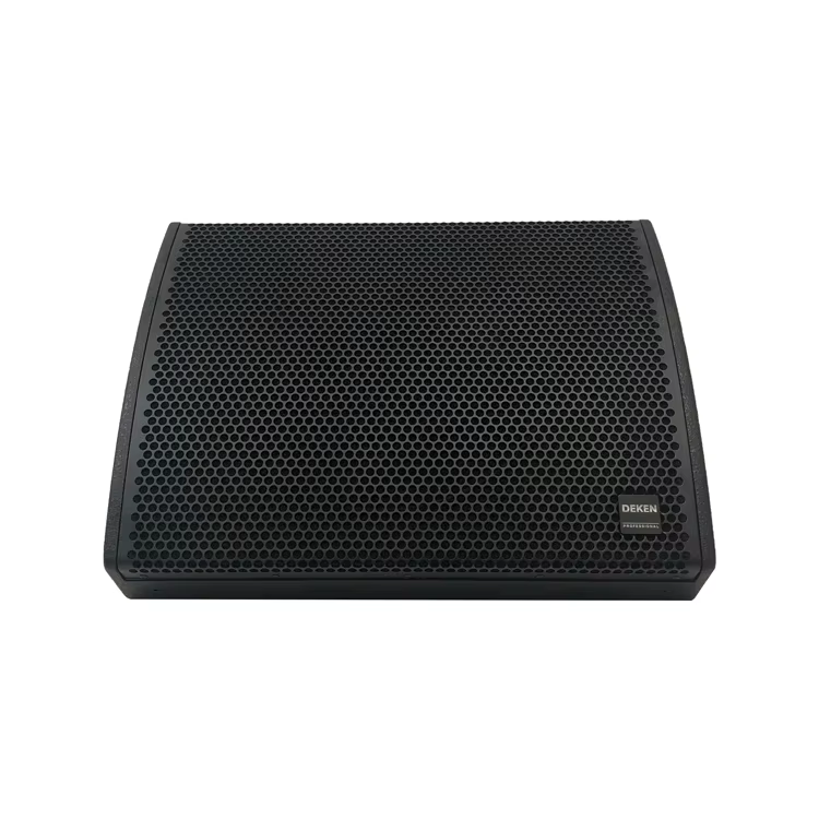 DEKEN STAGE M12P Professional 2 Unit 2 Way System Stage Activity Floor Monitor Coaxial Inverting Studio Monitors Active Speaker
