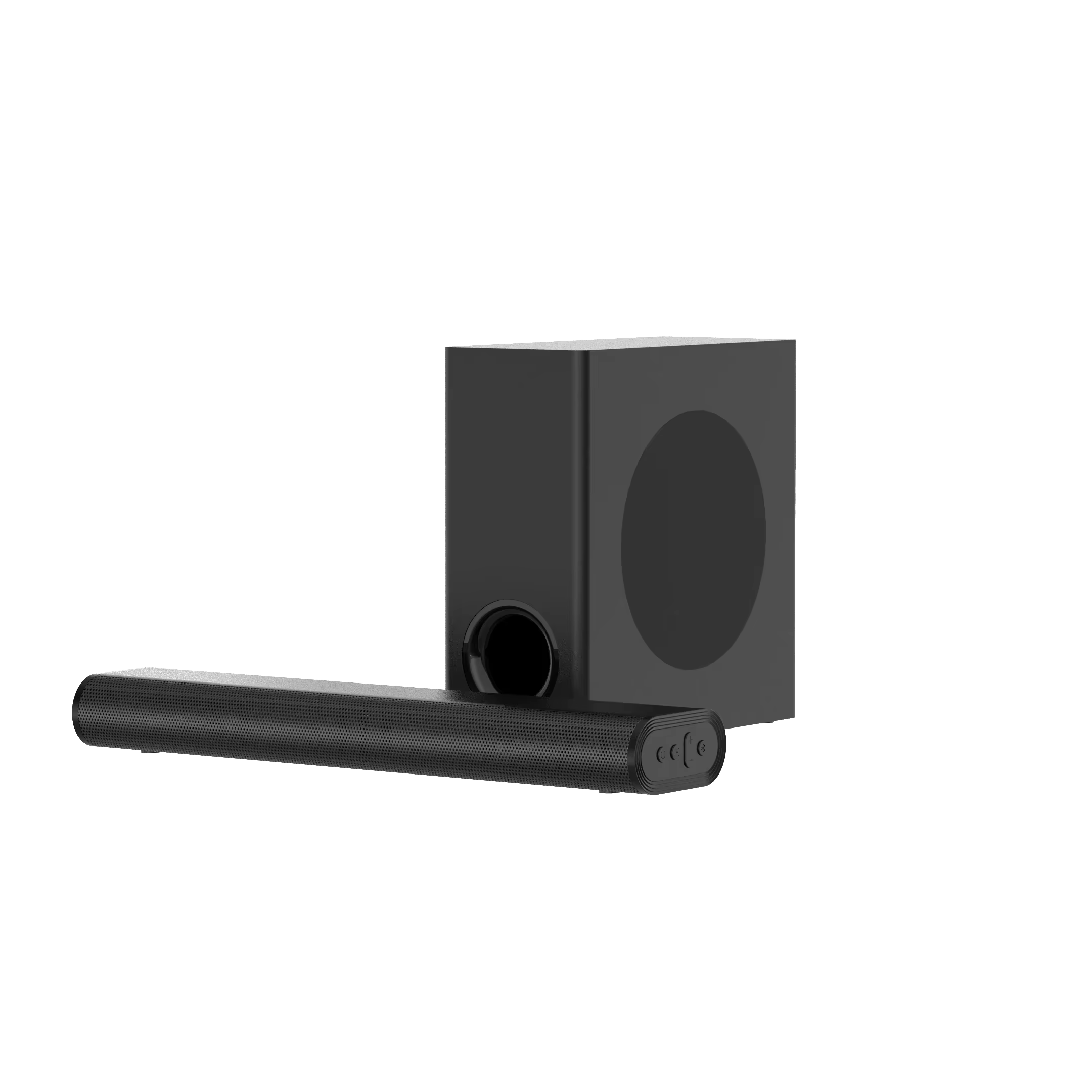 Home Theater System  with Subwoofer Passive Remote Control Switches Solar bluetooth Speaker Sound bar