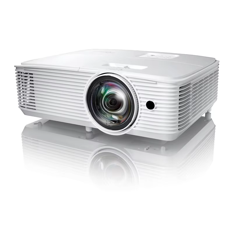 Wowoto Home Cinema Projector Low Noise High Brightness 3800 Lumen with Built-in Speaker for Home Use Business Meetings