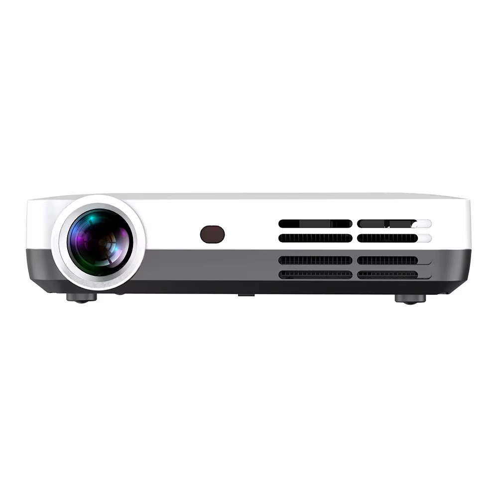 WOWOTO H10S 4K 4500 Lumens Portable Projector WIFI BT Android 9 2G RAM Home Theatre System Mini Video Beam Pico Smart