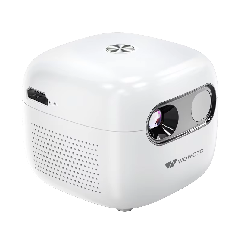 Portable Mini Projector Q7S LED 1080P HD Support 150 Lumens 2 Hours Battery Life for Home Theater & Outdoor Use
