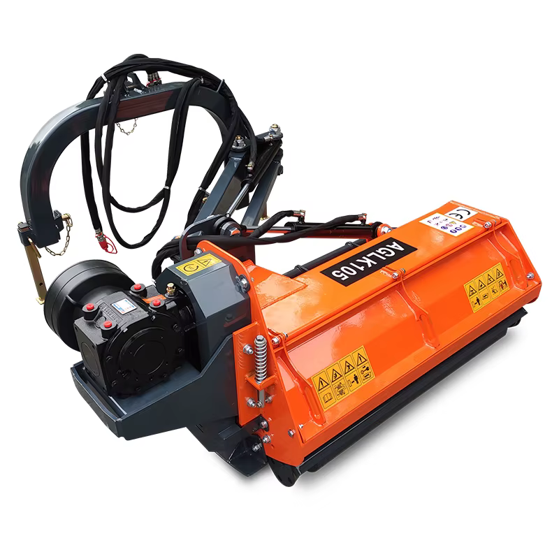 Agriculture Machinery Tractor Flail Mower Standard Ditch Bank Hydraulic Flail Mower for Slope Roadside Mowing